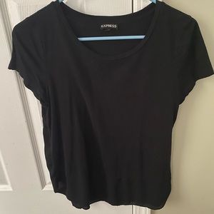 Express Shirt, All Black, Size Small